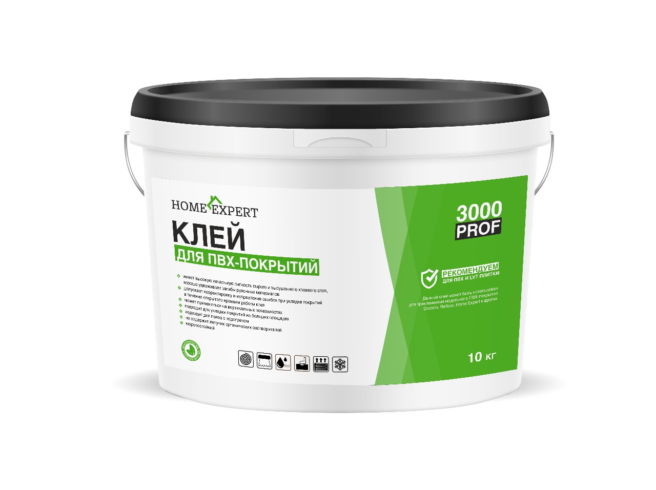 Клей водно-дисперсионный для LVT-покрытий Home Expert 3000 PROF